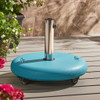 Wheelie - Round Umbrella Base With Stainless Steel Holder Wheelie - Round Umbrella Base With Stainless Steel Holder