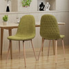 Elegant Dining Chair Set With Fabric