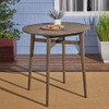 Outdoor Acacia Wood Bar Table With Slat Top Outdoor Acacia Wood Bar Table With Slat Top