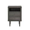 Nystrom - Mid Century Modern 2 Drawer Nightstand