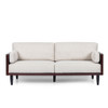 Mid - Century 3 Seater Sofa With Pillow Cushions Mid - Century 3 Seater Sofa With Pillow Cushions