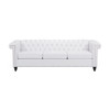 Chesterfield Style 3 Seater Sofa With Deep Button Tufting