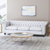 Chesterfield Style 3 Seater Sofa With Deep Button Tufting