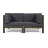 Oana - 2 Piece Loveseat Set With Water Resistant Cushions