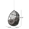 Teardrop - Hanging Chair With 8Ft Chain Teardrop - Hanging Chair With 8Ft Chain