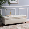 Juliana - Storage Ottoman With Birch Legs