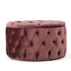 Modern Glam Ottoman Velvet