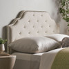 Charismatic - Size Headboard With Button Tufting And Nailhead Trim