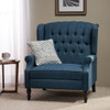 Dunham - Contemporary Fabric Tufted Oversized Pushback Recliner