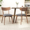 Mid Century Upholstered Dining Chairs (Set of 2) Mid Century Upholstered Dining Chairs (Set of 2)