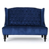 Nurturing - Upholstered Loveseat With Wing Back And Diamond Tufting Nurturing - Upholstered Loveseat With Wing Back And Diamond Tufting