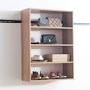 Devi - Wall Mounted Wood Closet System With Modular Design And Ample Storage Devi - Wall Mounted Wood Closet System With Modular Design And Ample Storage