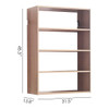 Devi - Wall Mounted Wood Closet System With Modular Design And Ample Storage Devi - Wall Mounted Wood Closet System With Modular Design And Ample Storage