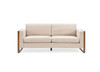 Modern Sofa With Solid Wood Legs, 3 Seater