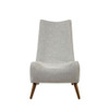 Fancy Chair With Plush Seating - Tan