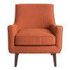 Accent Chair Upholstered With Legs - Burnt Orange Accent Chair Upholstered With Legs - Burnt Orange
