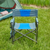 Padded Folding Outdoor Chair With Storage Pockets, Lightweight Oversized Directors Chair For Indoor, Outdoor Camping, Picnics And Fishing Padded Folding Outdoor Chair With Storage Pockets, Lightweight Oversized Directors Chair For Indoor, Outdoor Camping, Picnics And Fishing