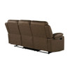 Brenda - Sofa Manual Recline Function - Brown Brenda - Sofa Manual Recline Function - Brown