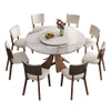 Dining Table Set With Wooden Base