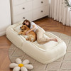 Upholstered Human Dog Bed For Adults And Pets