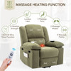 Massage Recliner Power Lift Chair With Adjustable Massage And Heating Function Massage Recliner Power Lift Chair With Adjustable Massage And Heating Function