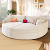 Oversized Double Chaise Lounge Sofa With USB Ports Oversized Double Chaise Lounge Sofa With USB Ports