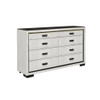 Isaiah - 5 Piece Bedroom Set With TV Lift-LED, Speakers And Fireplace