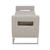 Crawford - Soft Close Storage Bench With Open Sides - Gray