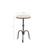 Gaberial - Accent Table With Top - Black Gaberial - Accent Table With Top - Black