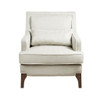 Refined - Arm Chair - Cream / Dark Brown Refined - Arm Chair - Cream / Dark Brown