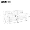 Modern Living Room Sofa Linen Upholstered Couch Furniture For Home Or Office Modern Living Room Sofa Linen Upholstered Couch Furniture For Home Or Office