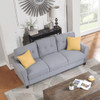 Modern Living Room Sofa Linen Upholstered Couch Furniture For Home Or Office Modern Living Room Sofa Linen Upholstered Couch Furniture For Home Or Office