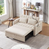 Convertible Sofa Bed Loveseat Sofa With Three USB Ports, Two Side Pockets, Two Cup Holders And 360° swivel Phone Holder For Living Room Convertible Sofa Bed Loveseat Sofa With Three USB Ports, Two Side Pockets, Two Cup Holders And 360° swivel Phone Holder For Living Room