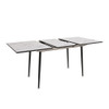 Modern Extendable Dining Table And Chair Set For 2 - 6 People