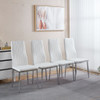Chrome Leg Dining Chair (Set of 4)