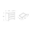 Lucille - Nightstand With Spacious Drawers Lucille - Nightstand With Spacious Drawers
