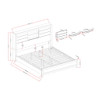 Soluto - Bed With Bookcase Headboard Soluto - Bed With Bookcase Headboard