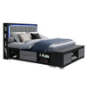Messa - Bed With Storage Features And LED Lighting Messa - Bed With Storage Features And LED Lighting