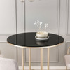 36" Round Tempered Glass Table Top Black Glass 1 / 4" Thick Round Polished Edge - Black 36" Round Tempered Glass Table Top Black Glass 1 / 4" Thick Round Polished Edge - Black