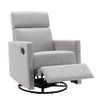 Modern Upholstered Rocker Nursery Chair Plush Seating Glider Swivel Recliner Chair Modern Upholstered Rocker Nursery Chair Plush Seating Glider Swivel Recliner Chair