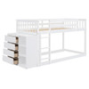 Bunk Bed With 4 Drawers And 3 Shelves Bunk Bed With 4 Drawers And 3 Shelves