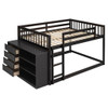 Bunk Bed With 4 Drawers And 3 Shelves Bunk Bed With 4 Drawers And 3 Shelves