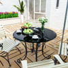 36" Round Tempered Glass Table Top Black Glass Thick Beveled Polished Edge 36" Round Tempered Glass Table Top Black Glass Thick Beveled Polished Edge