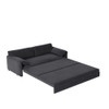 Queen Pull Out Sofa Bed, 3 In 1 Convertible Sleeper Sofa With Side Storage