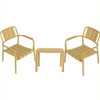 3 Piece Indoor / Outdoor Leisure Table And Chair Set 3 Piece Indoor / Outdoor Leisure Table And Chair Set