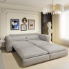 Sleeper Pull Out Sofa Bed, 3 In 1 Convertible Chaise Lounge Sleeper Pull Out Sofa Bed, 3 In 1 Convertible Chaise Lounge