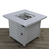 Propane Fire Pit Table - Natural Whitewash Propane Fire Pit Table - Natural Whitewash