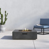 Outdoor Handcrafted Fire Pit Table - Charcoal Outdoor Handcrafted Fire Pit Table - Charcoal