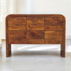 Darcy - 3 Over 3 Drawer Chest - Brown Darcy - 3 Over 3 Drawer Chest - Brown