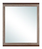 Magnolia - Mirror - Gray / Brown
